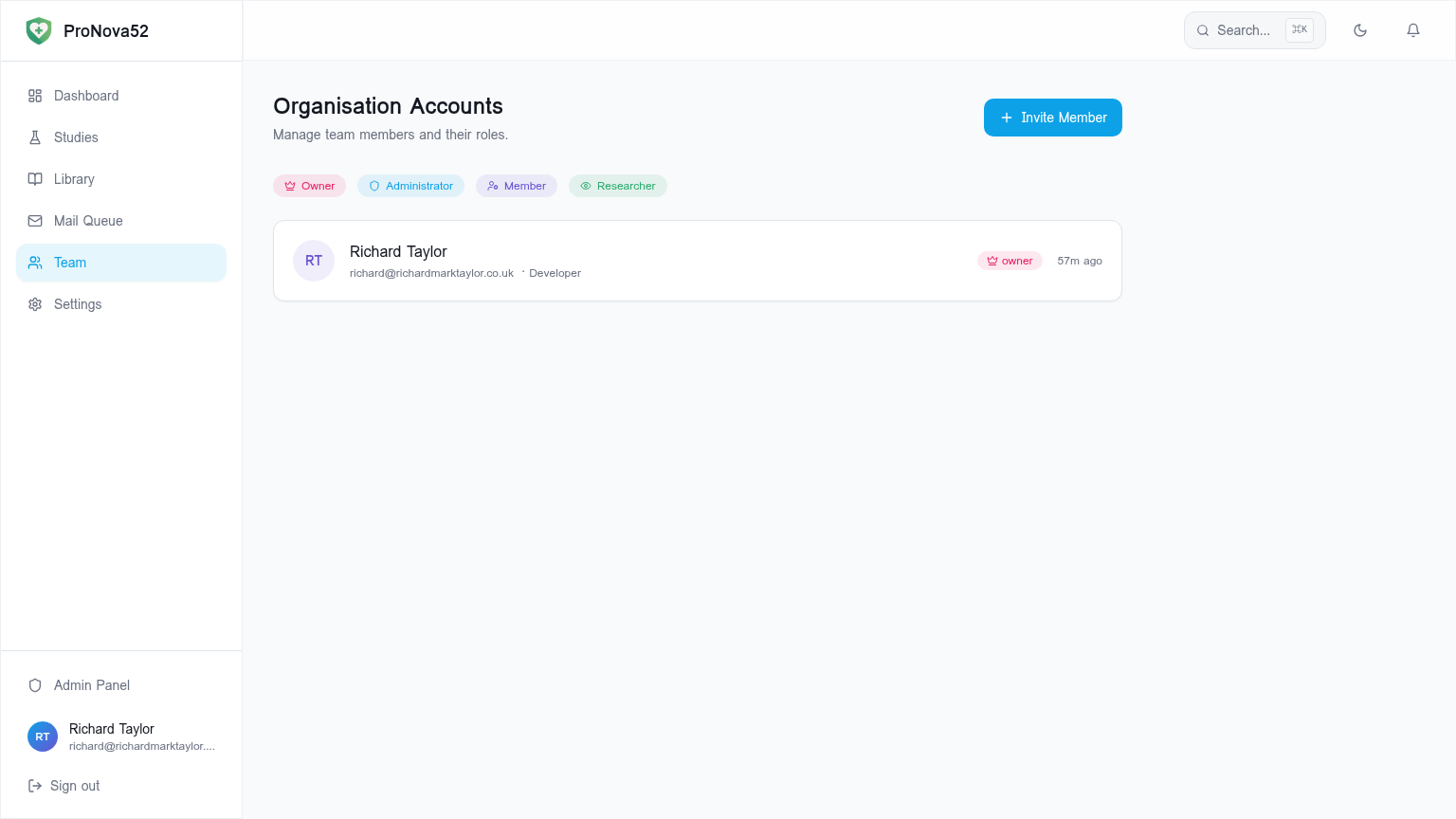 Role-Based Access screenshot