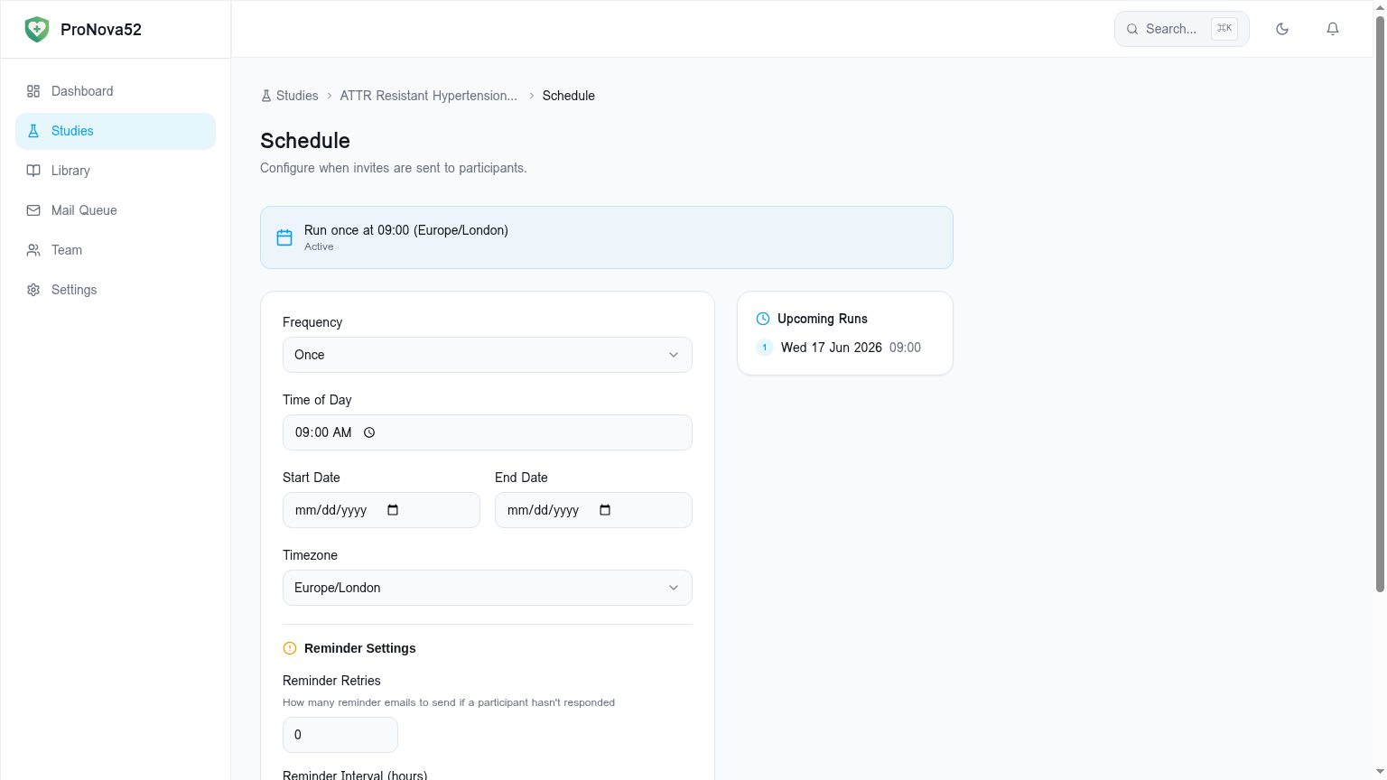 Smart Scheduling screenshot